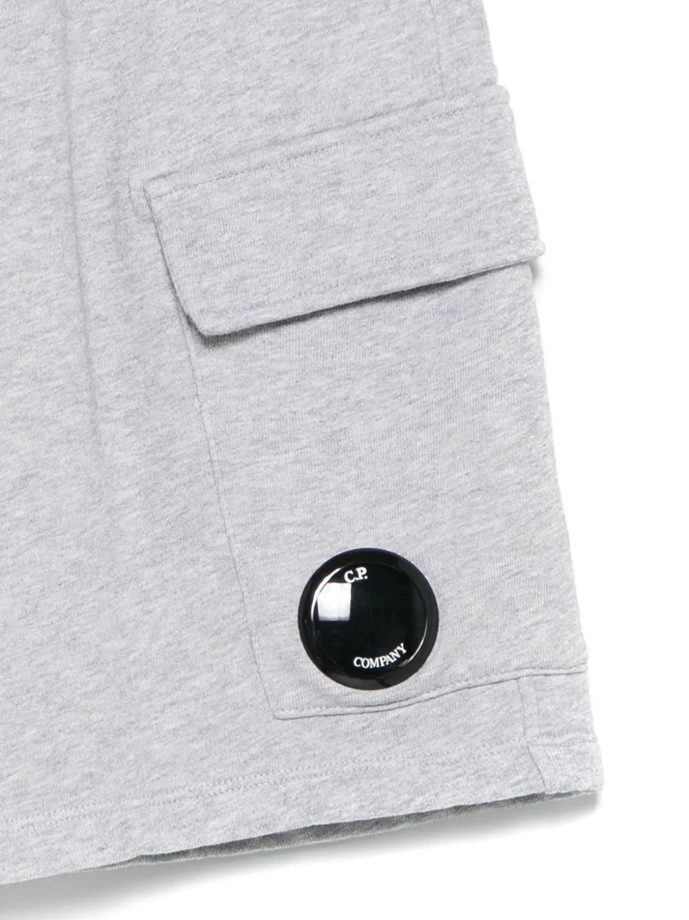 C.P. Company Kids Shorts met lensdetail Grijs