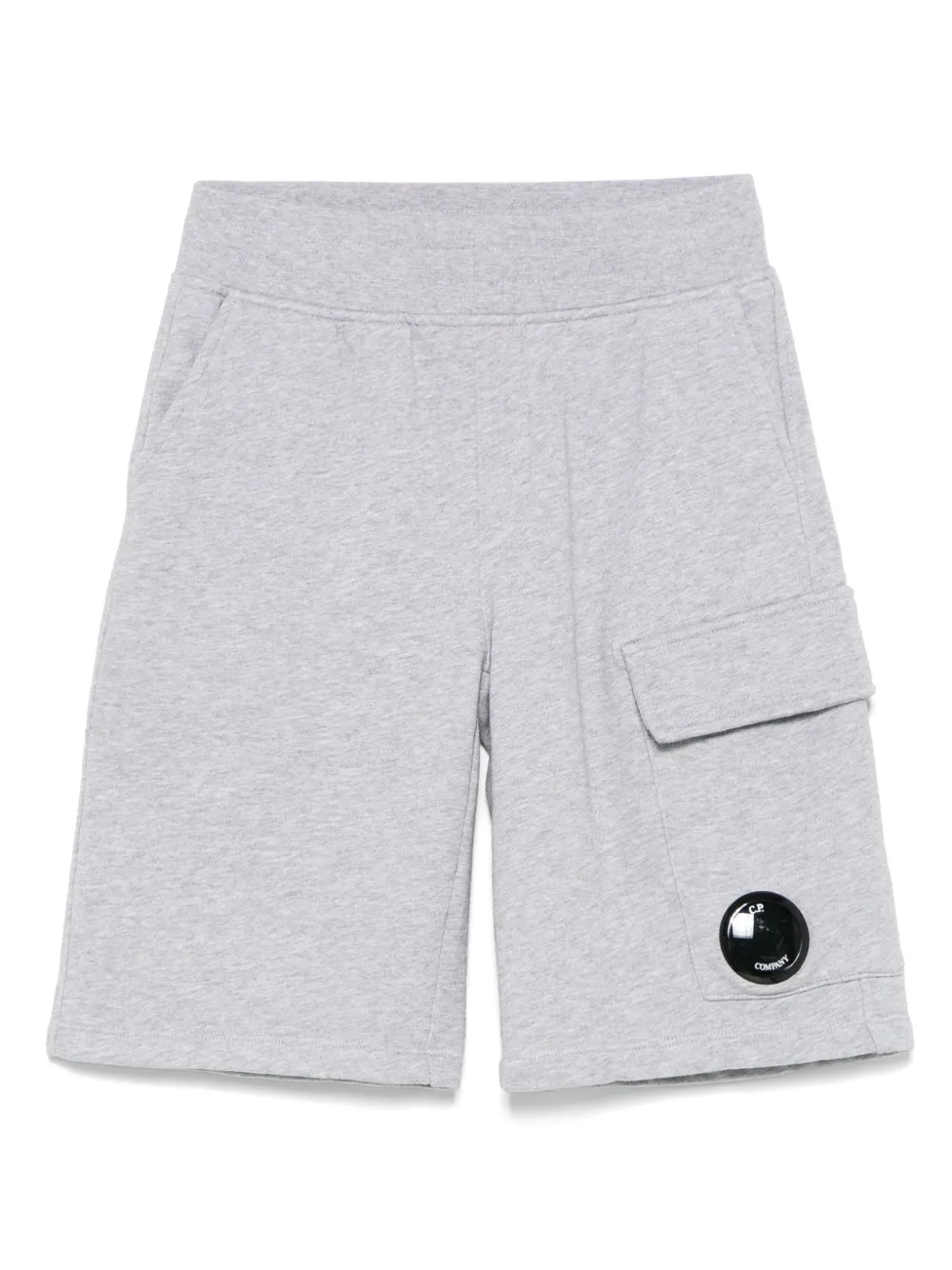 C.P. Company Kids Shorts met lensdetail Grijs