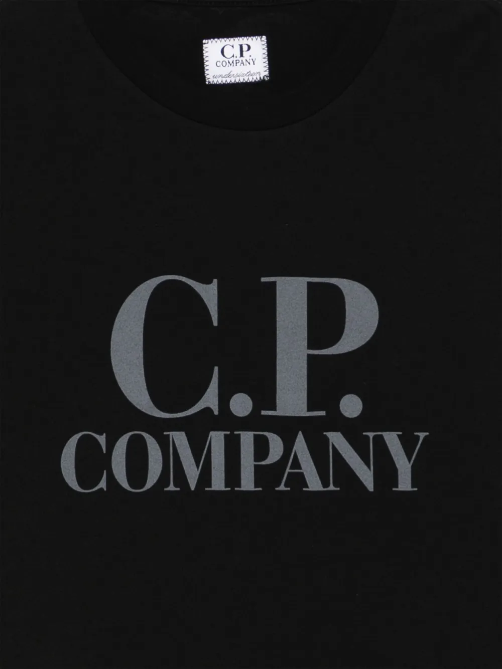 C.P. Company Kids T-shirt met logoprint Zwart