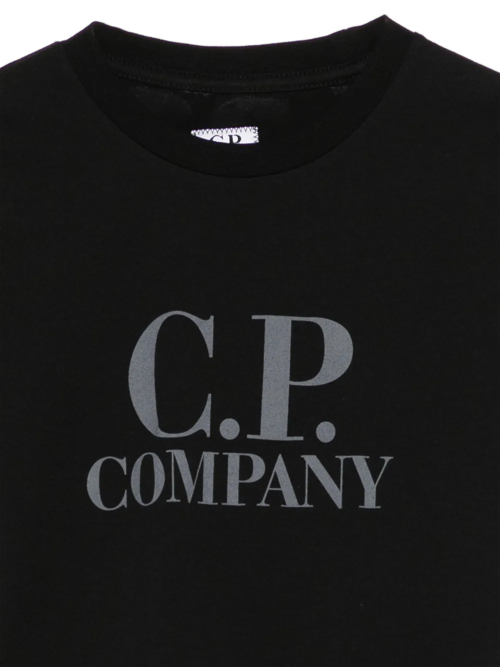 C.P. Company Kids T-shirt met logoprint Zwart