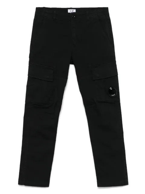 C.P. Company Kids Calça cargo com detalhe Lens
