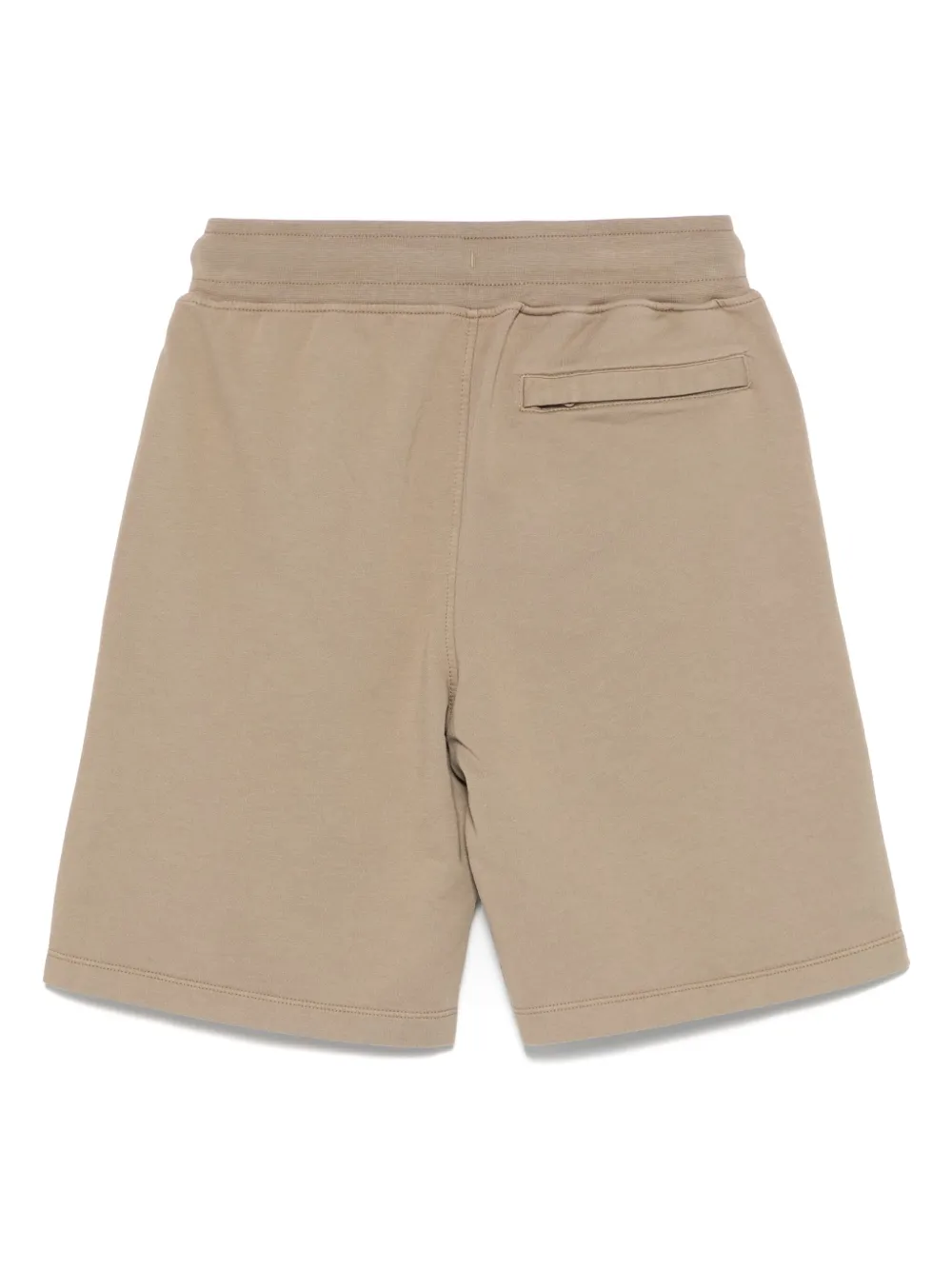 C.P. Company Kids Shorts met geborduurd logo Groen