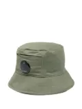 C.P. Company Kids Lens-detail bucket hat - Green