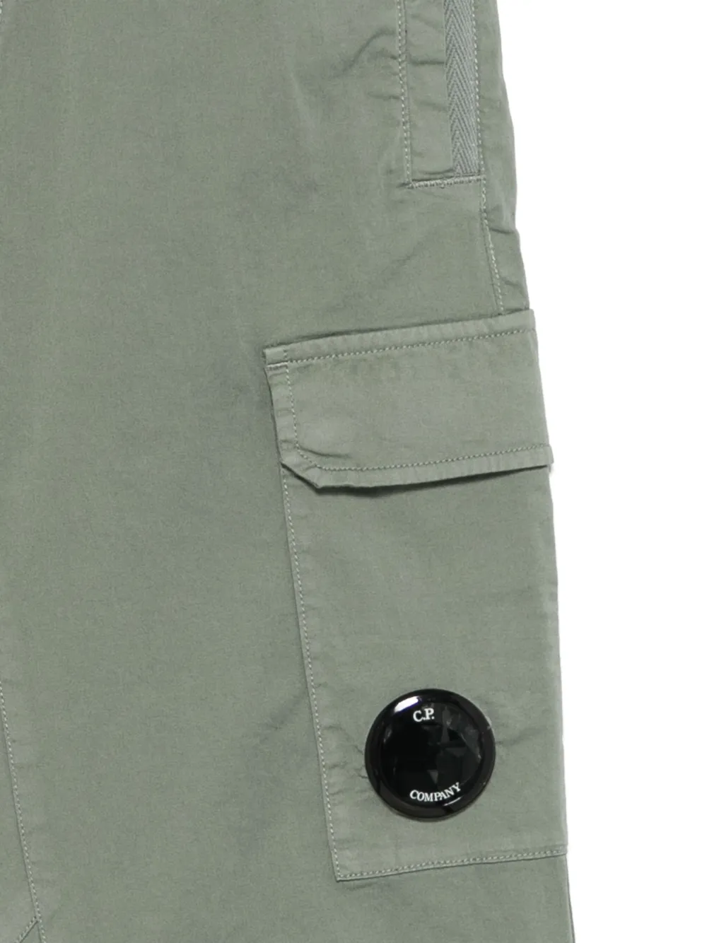 C.P. Company Kids Trainingsbroek met lensdetail Groen