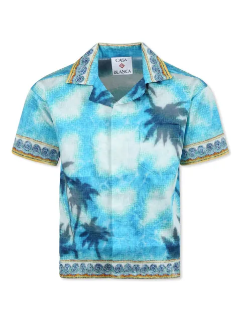 CASABLANCA KIDS printed shirt