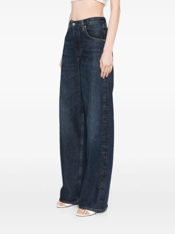 【関税込み】Citizens of Humanity ブルー Ayla バギージーンズ Citizens Of Humanity Ayla バギージーンズ | ブルー | FARFETCH JP