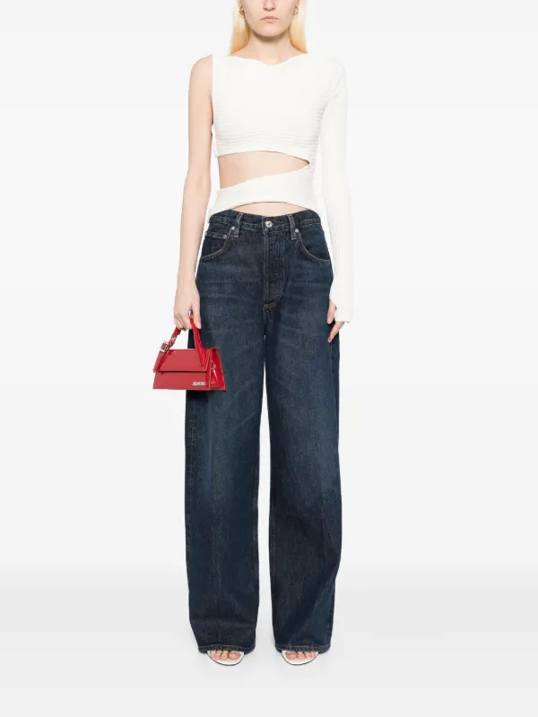 【関税込み】Citizens of Humanity ブルー Ayla バギージーンズ Citizens Of Humanity Ayla バギージーンズ | ブルー | FARFETCH JP