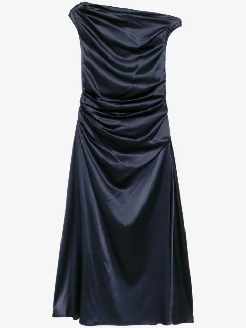 STAUD Phare silk dress