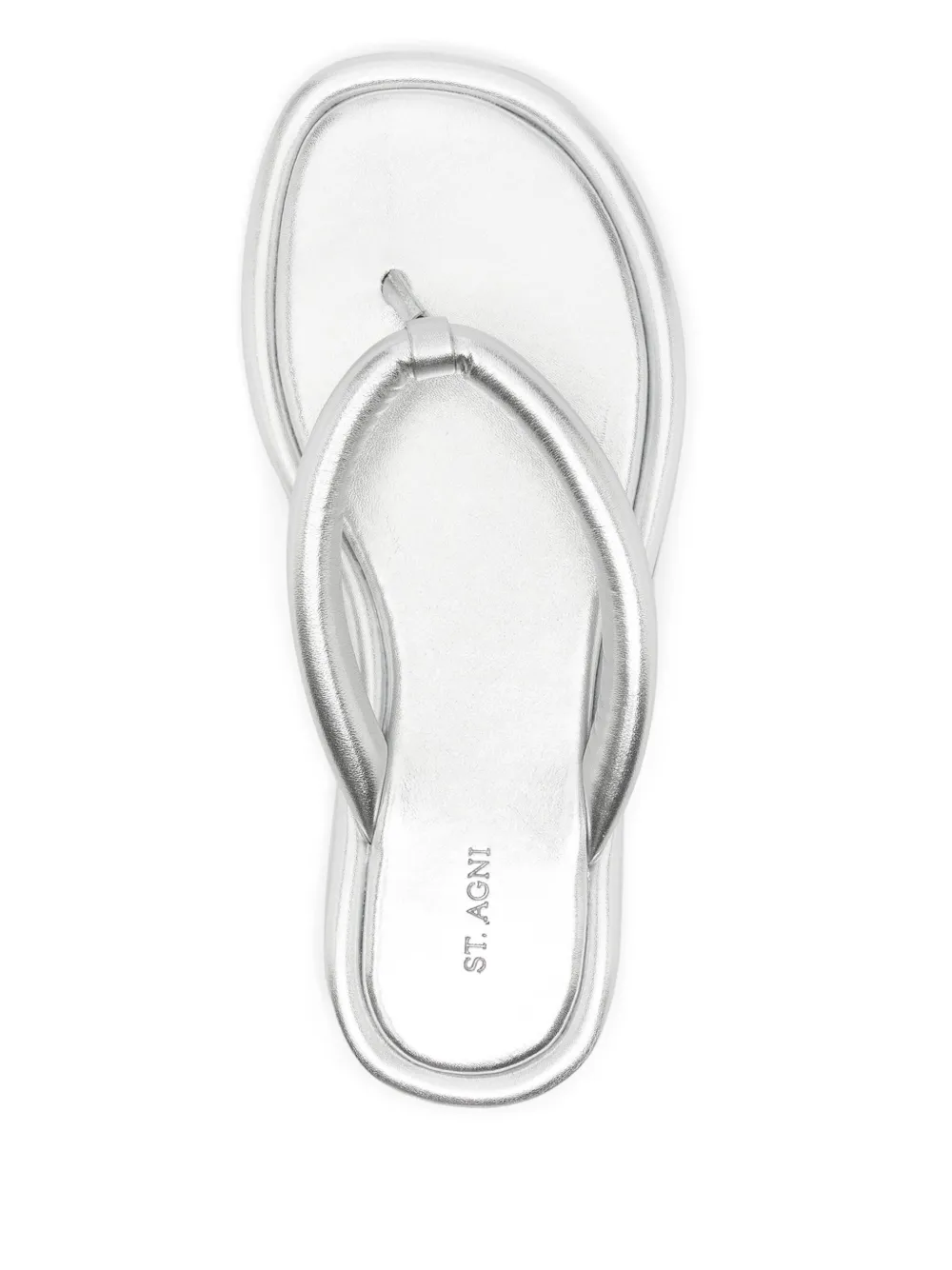 St. Agni Sumi slippers Zilver