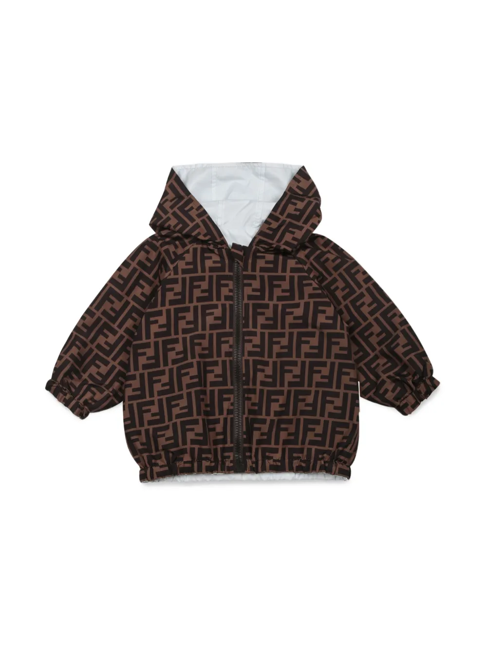 Fendi Kids chamarra rompevientos reversible | Impermeables | Image 2