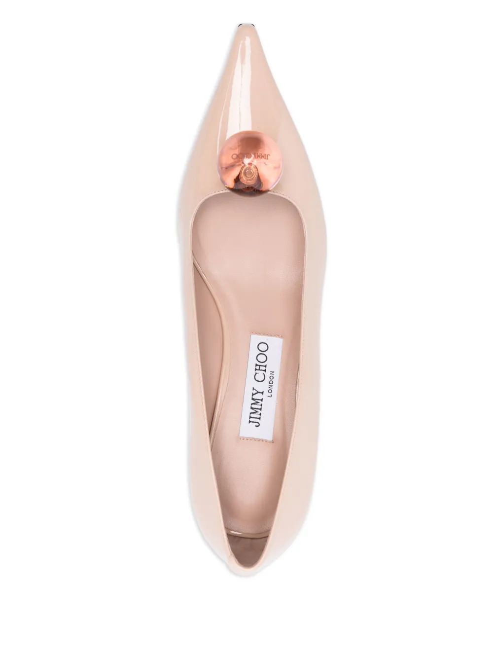 Jimmy Choo 50mm Orb pumps Beige