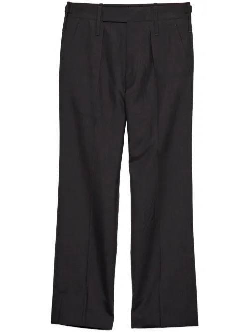 Pantalon en mohair mélangé - Prada - Modalova