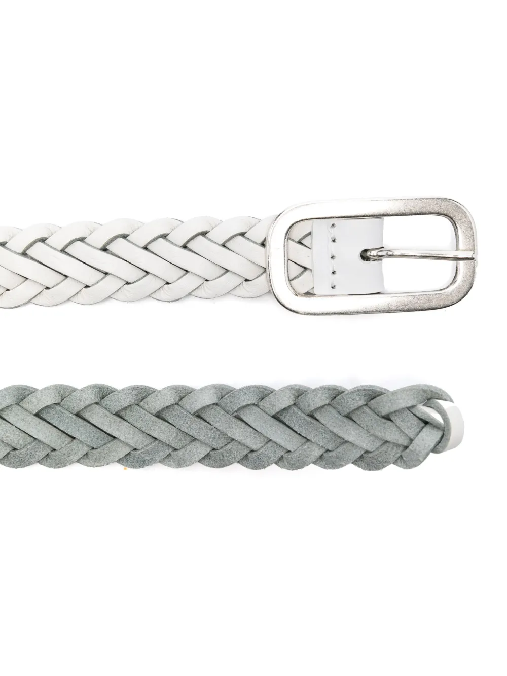 Barena braided belt - Wit