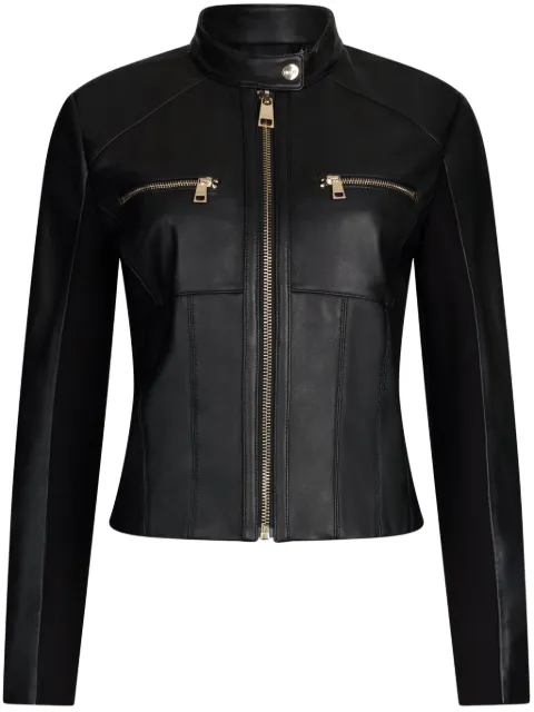 LIU JO Jaqueta biker de couro