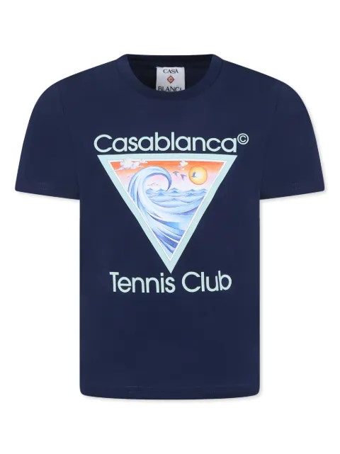 CASABLANCA KIDS Tennis Club Icon T-shirt