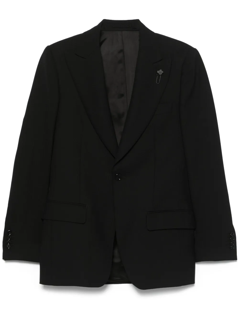 Lardini blazer con botones | negro | Image 1