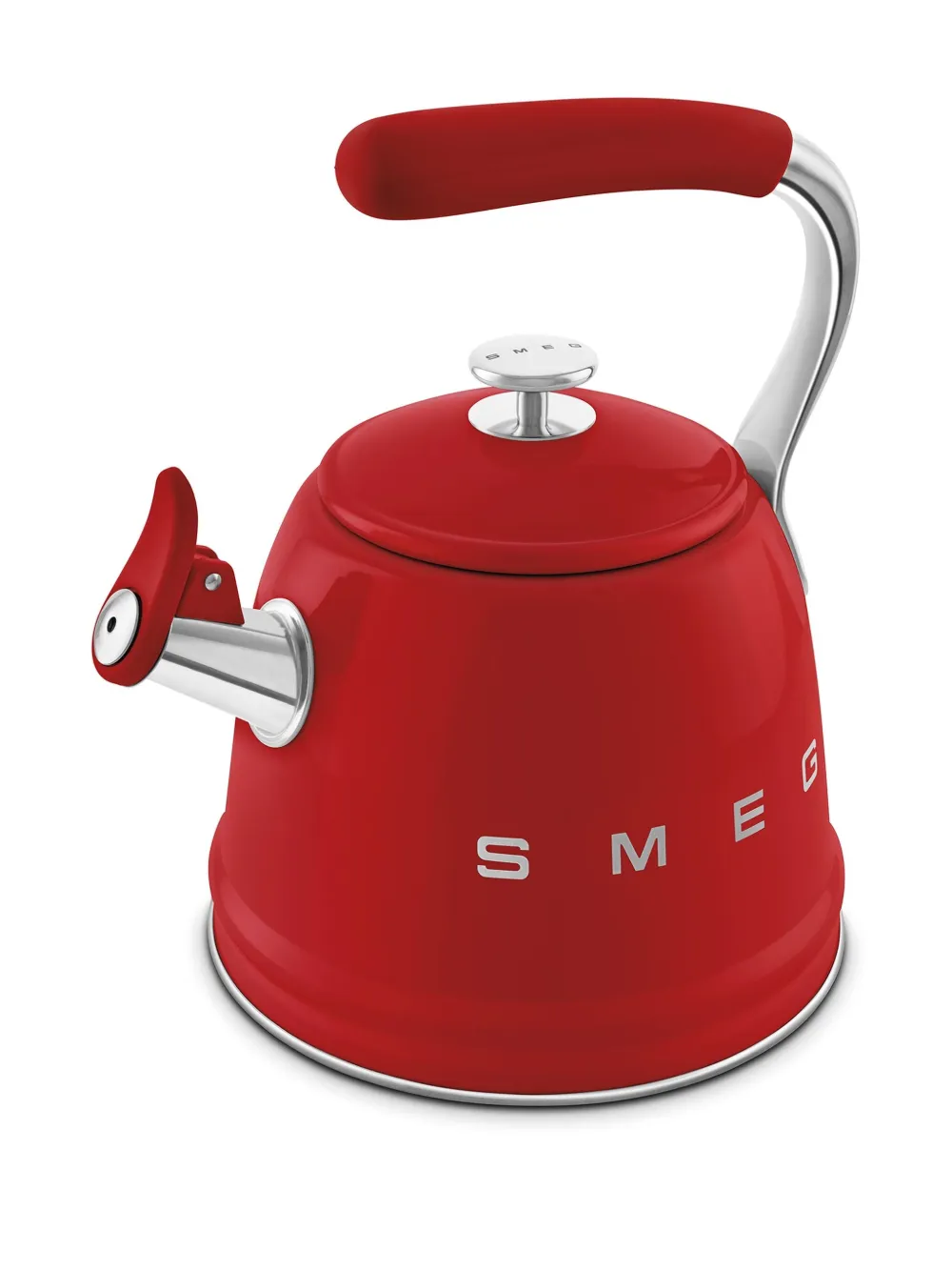 Smeg Fluitketel - Rood