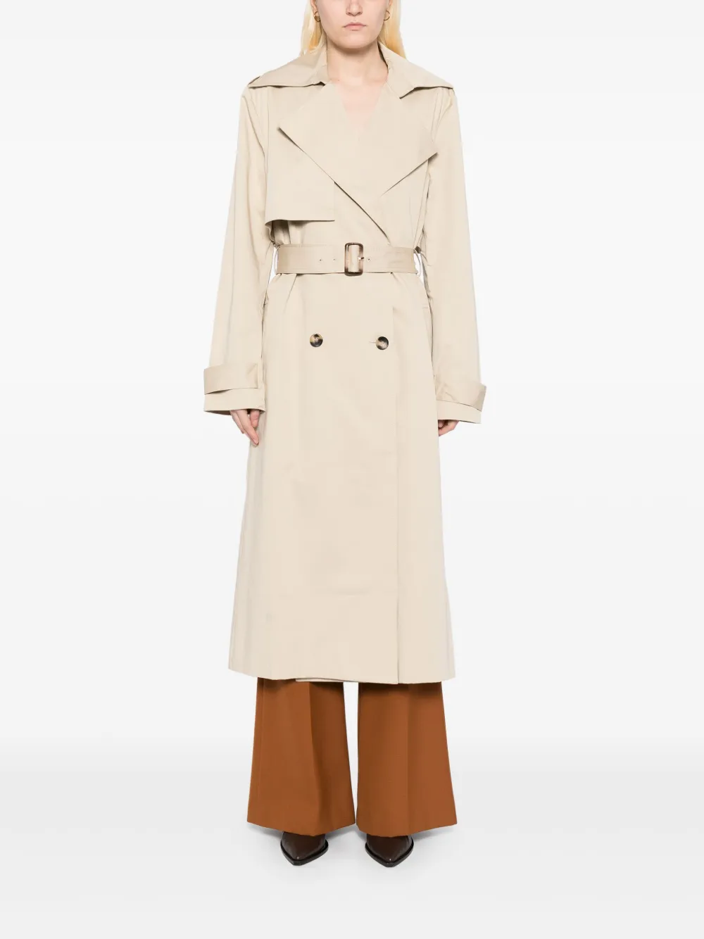 St. Agni Klassieke trenchcoat - Beige