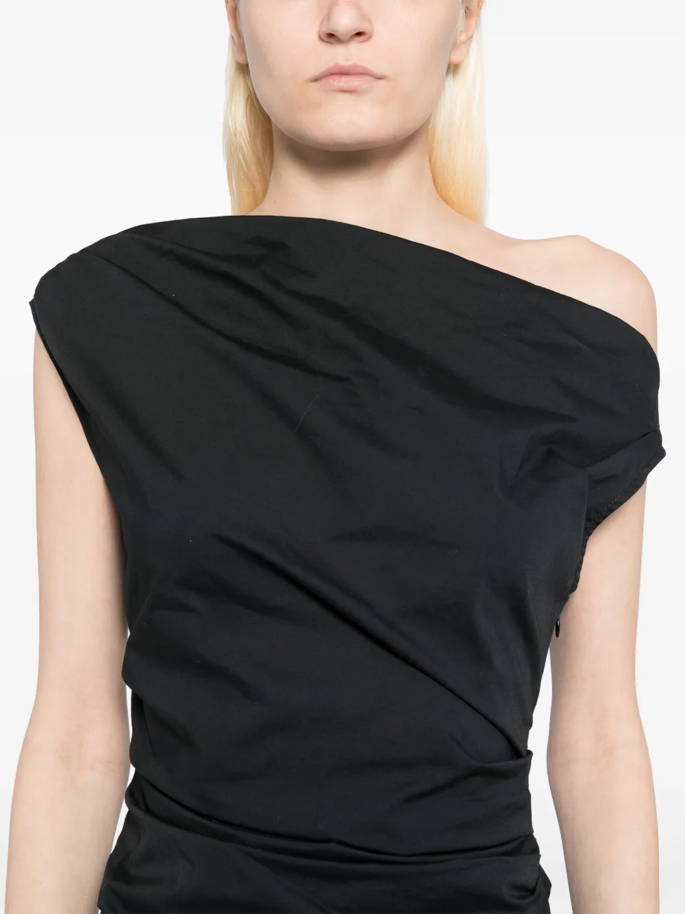 STAUD Phare mini-jurk Zwart