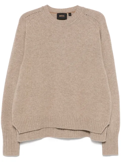 BOSS crew-neck sweater