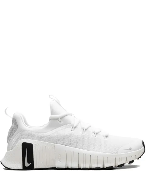 Nike tenis Free Metcon 6 Premium Summit White Sail Black Metallic Silver