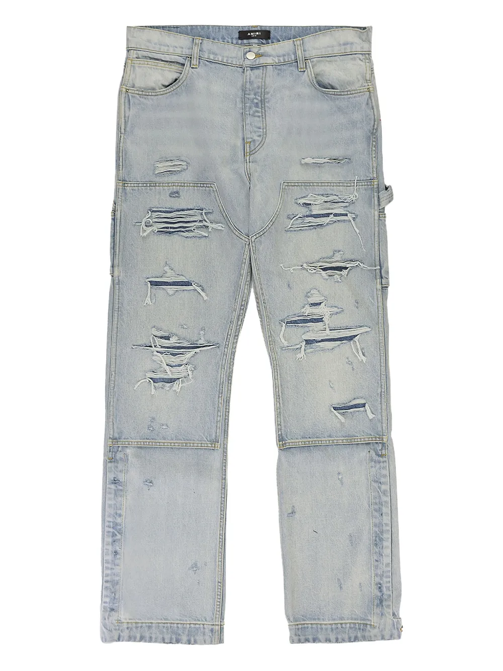 AMIRI Gerafelde jeans Blauw