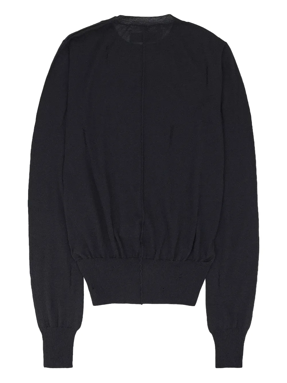 AMIRI distressed-effect jumper Zwart