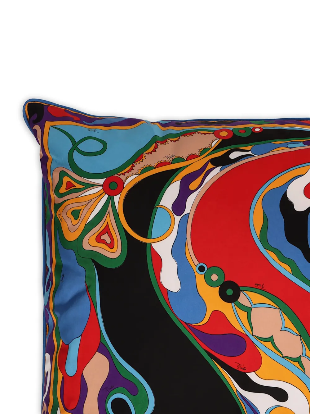 PUCCI Almofada de seda com estampa abstrata | Almofadas | Image 2
