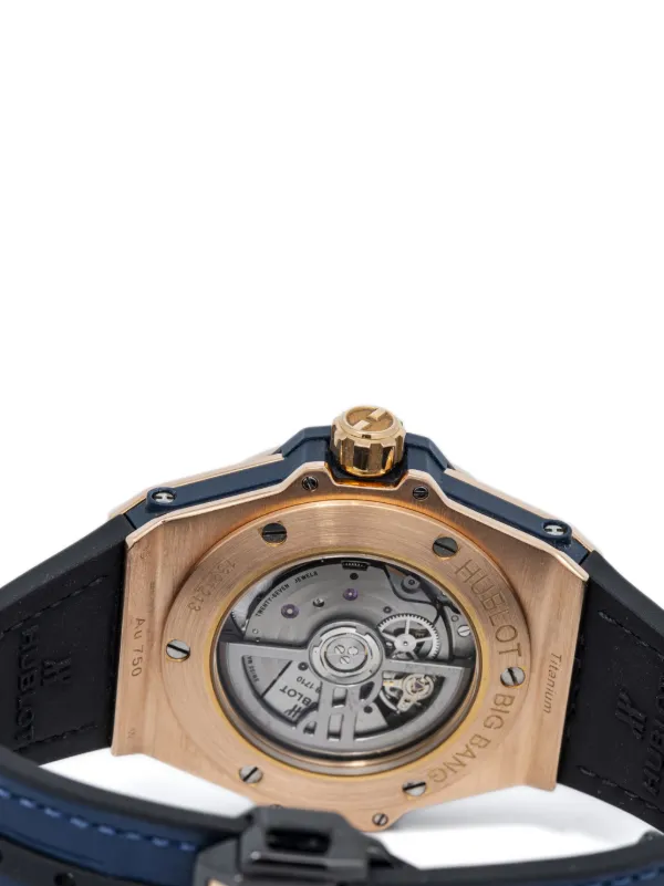 Hublot pre-owned Big Bang 40mm | Blue | FARFETCH