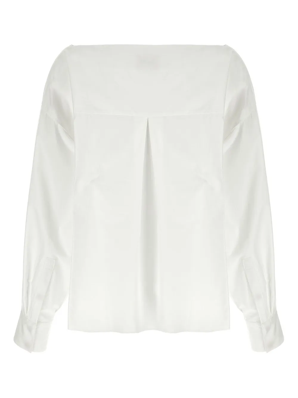 KHAITE Wenley blouse - Wit