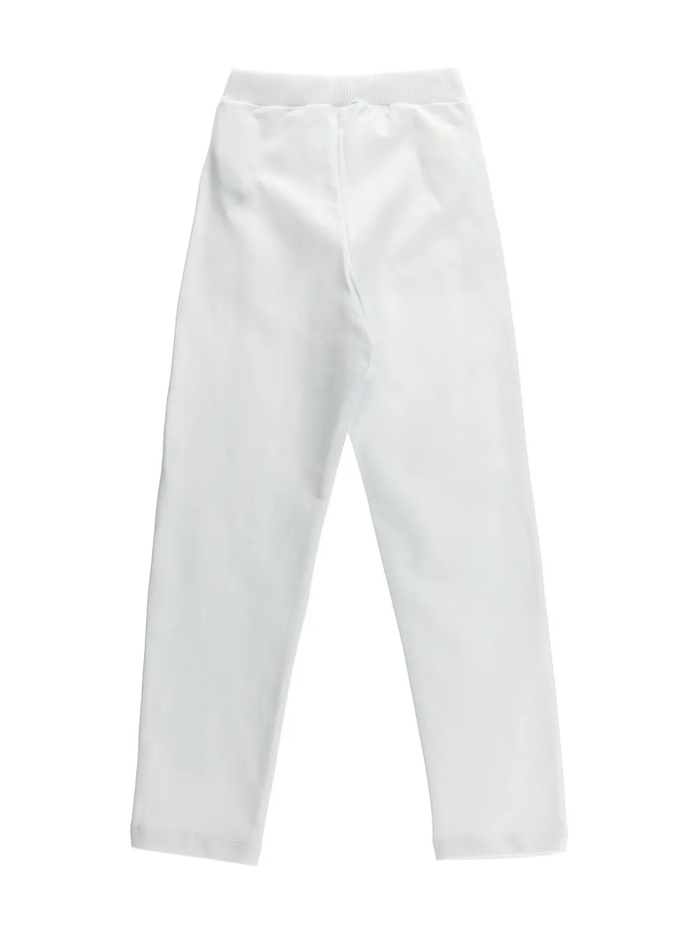 Balmain Kids Broek met reliëf-knoop - Wit