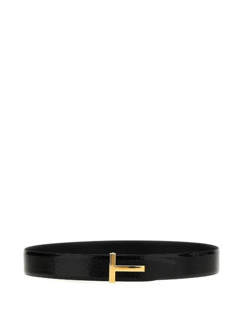 Ceinture à boucle logo T - TOM FORD - Modalova