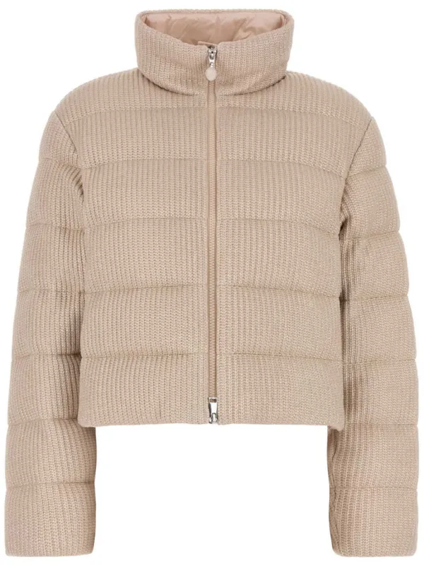 【送料&関税込】Moncler Light Pink Cotton Thoiry Padded Jack Moncler Light Pink Cotton Thoiry Padded Jacket - Jackets