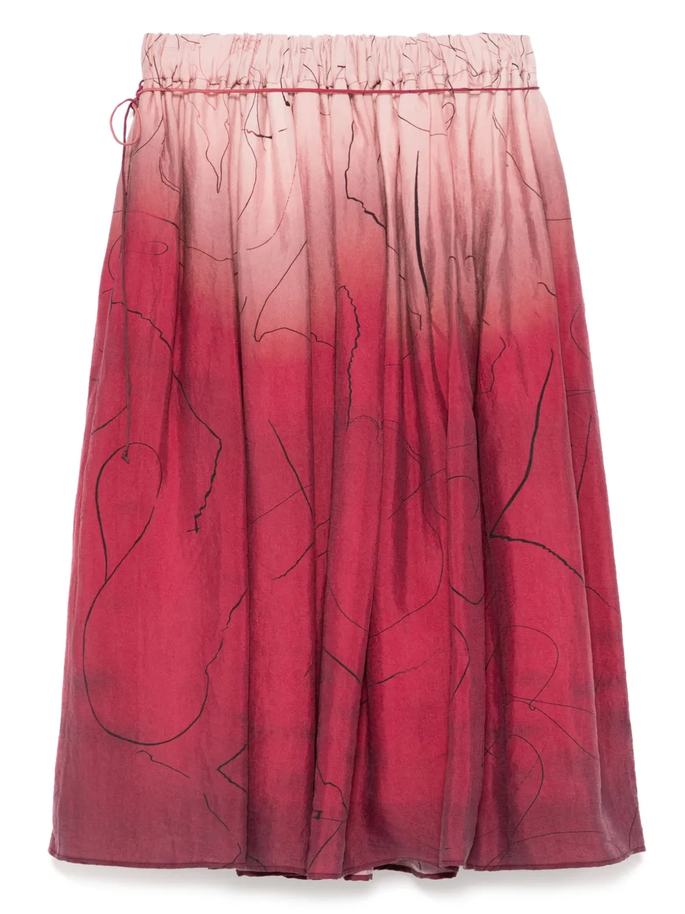 SAMUEL GUÌ YANG Zijden blouse - Roze