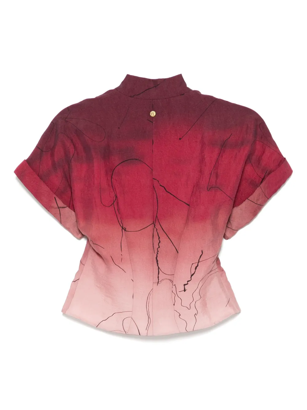 SAMUEL GUÌ YANG printed blouse | Blouses | Image 2