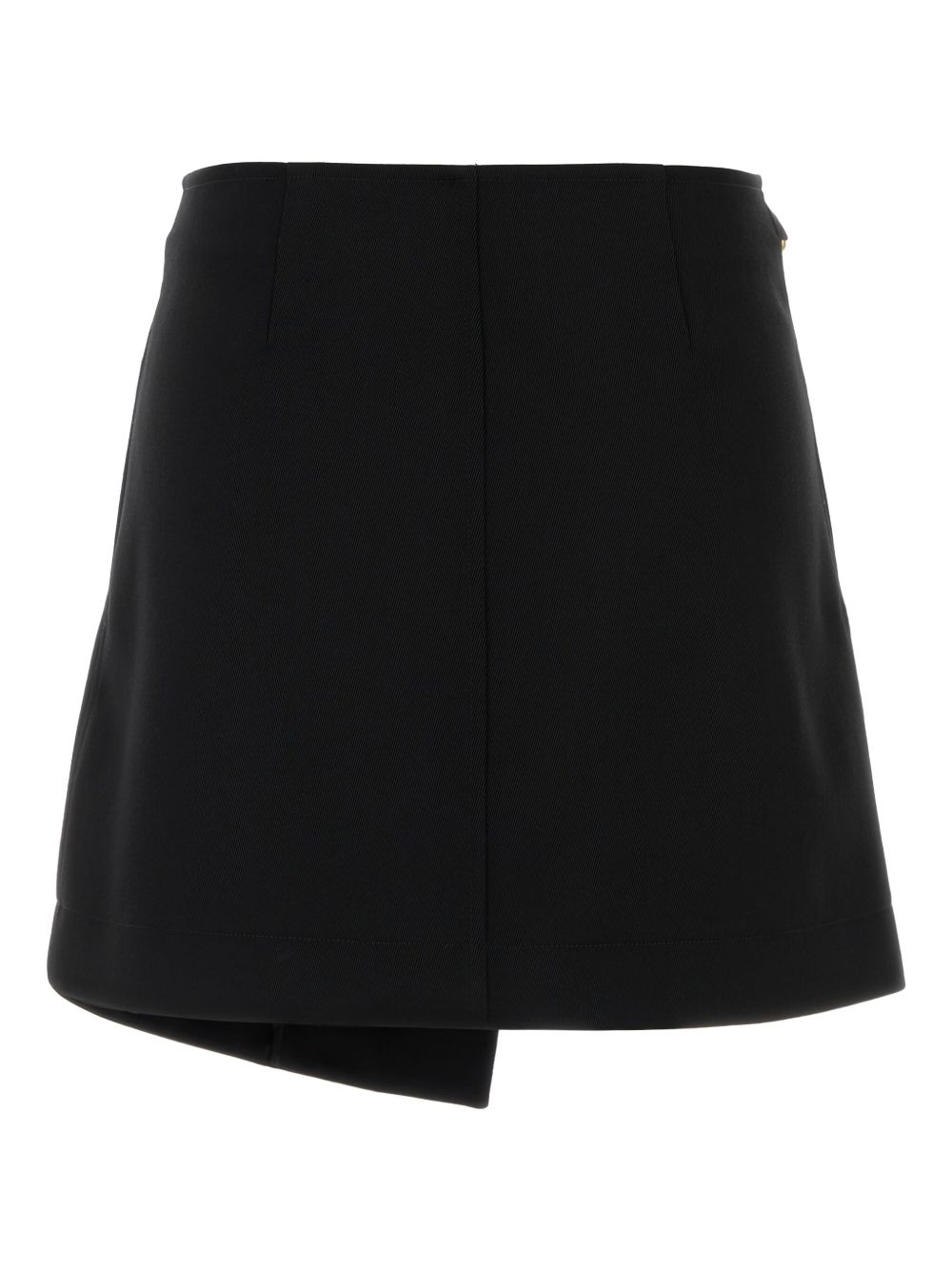 Burberry wrap mini skirt - Zwart