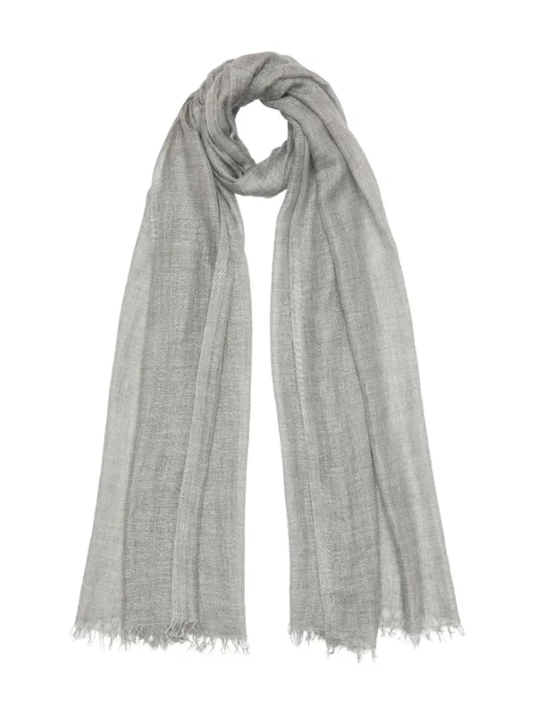 Faliero Sarti フリンジ スカーフ | グレー | FARFETCH JP
