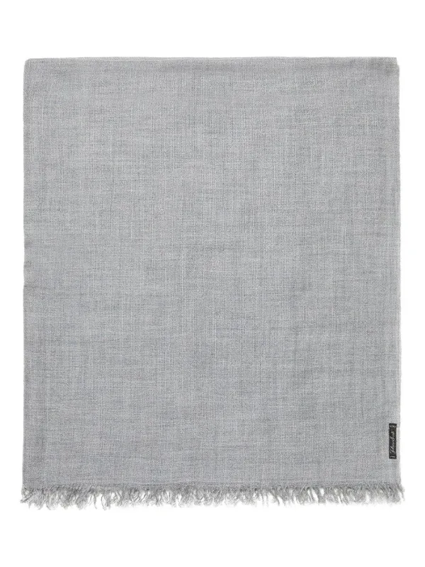 Faliero Sarti フリンジ スカーフ | グレー | FARFETCH JP