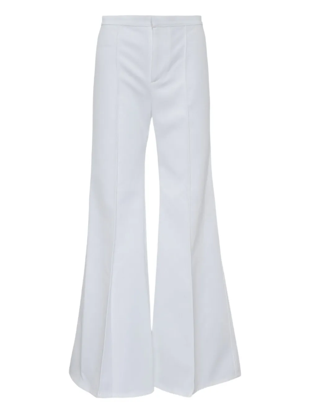 Giambattista Valli Flared Trousers In White