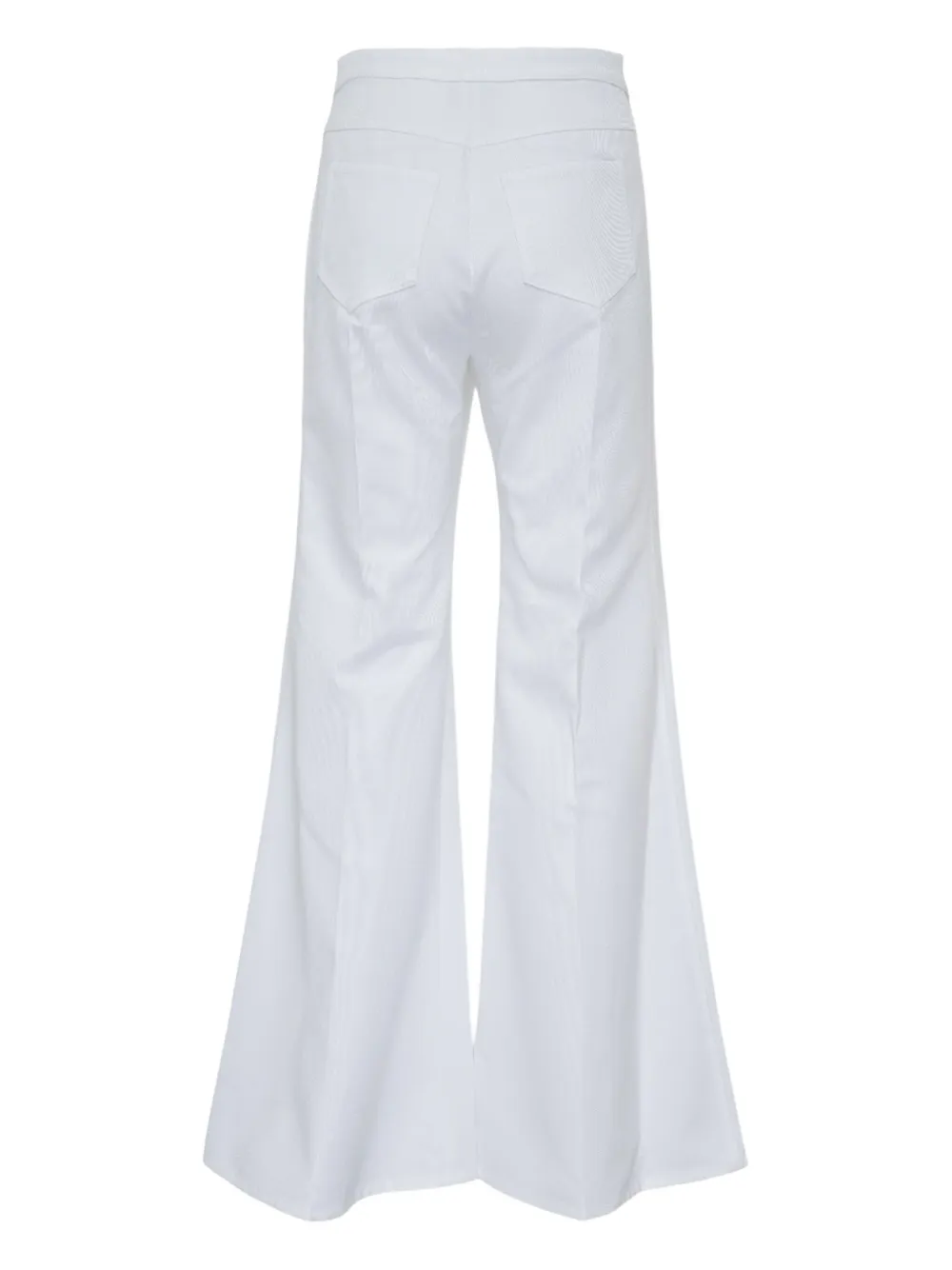 Giambattista Valli Flared Trousers In White