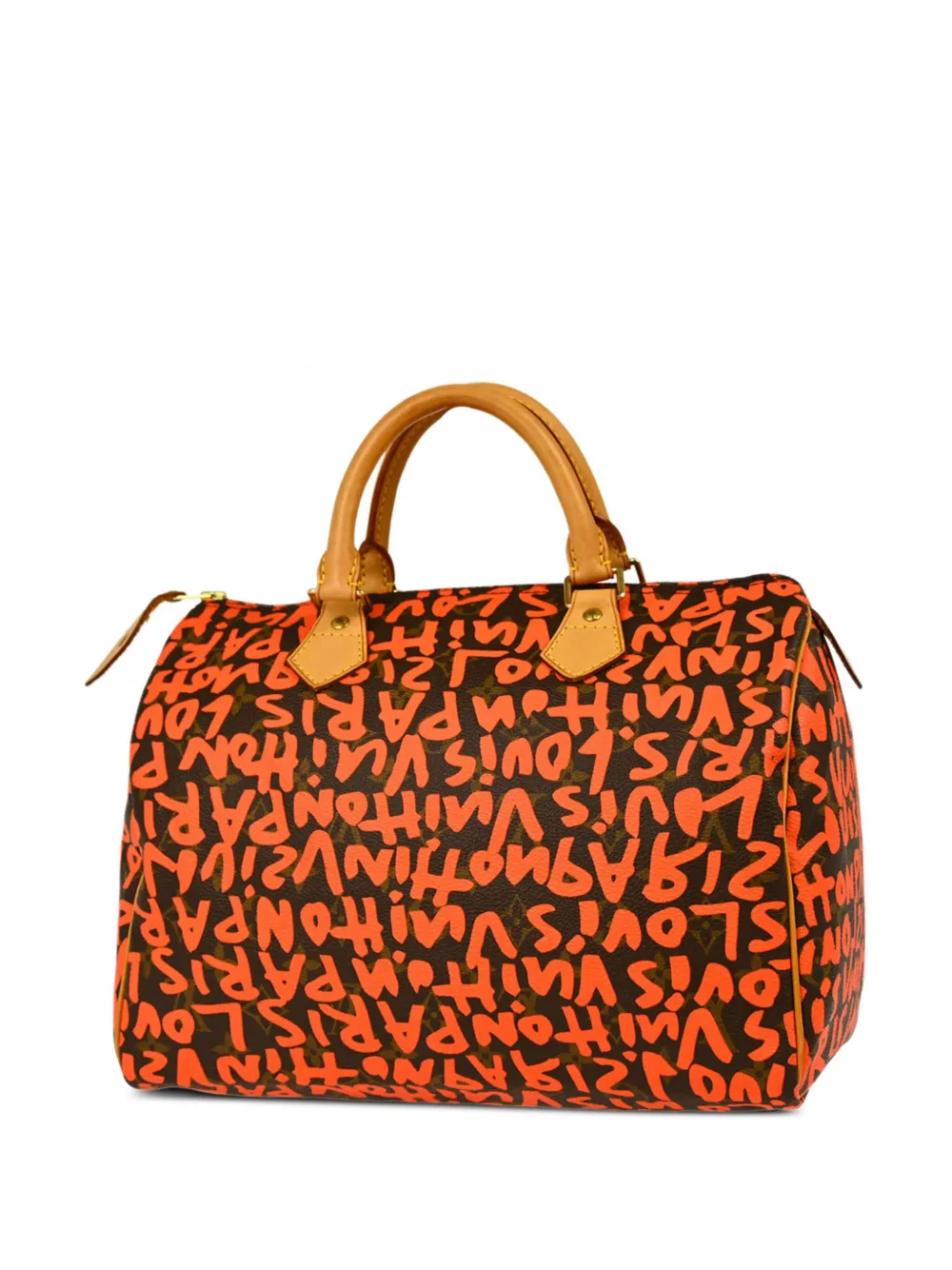 Louis Vuitton Pre-Owned 2008 Speedy 30 handtas - Oranje