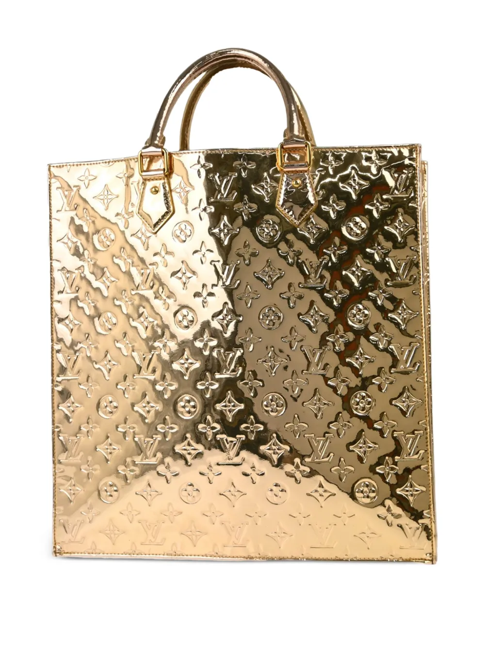 Louis Vuitton Pre-Owned 2009 Miroir Sac Plat shopper met monogram - Goud