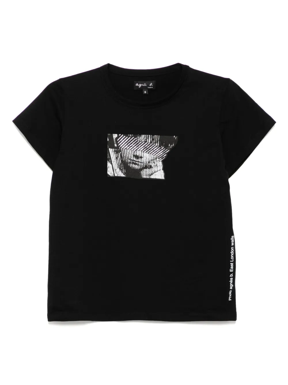 agnès b.  playera Brando | negro | Image 1