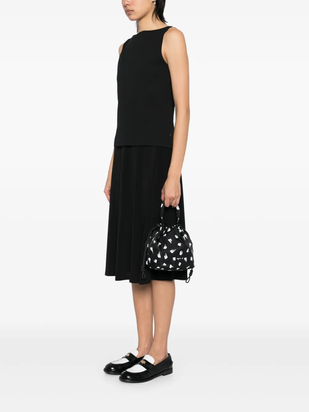 agnès b.  bolsa crossbody con estampado gráfico | Image 2