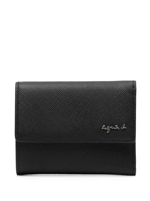 agnès b.  leather wallet