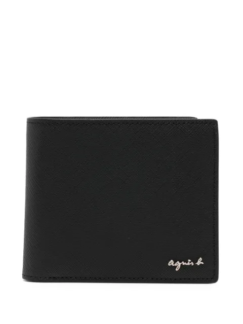 agnès b.  leather wallet