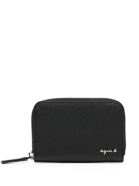 agnès b.  leather coin case