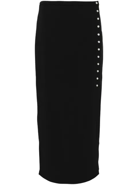 agnès b.  press-stud skirt
