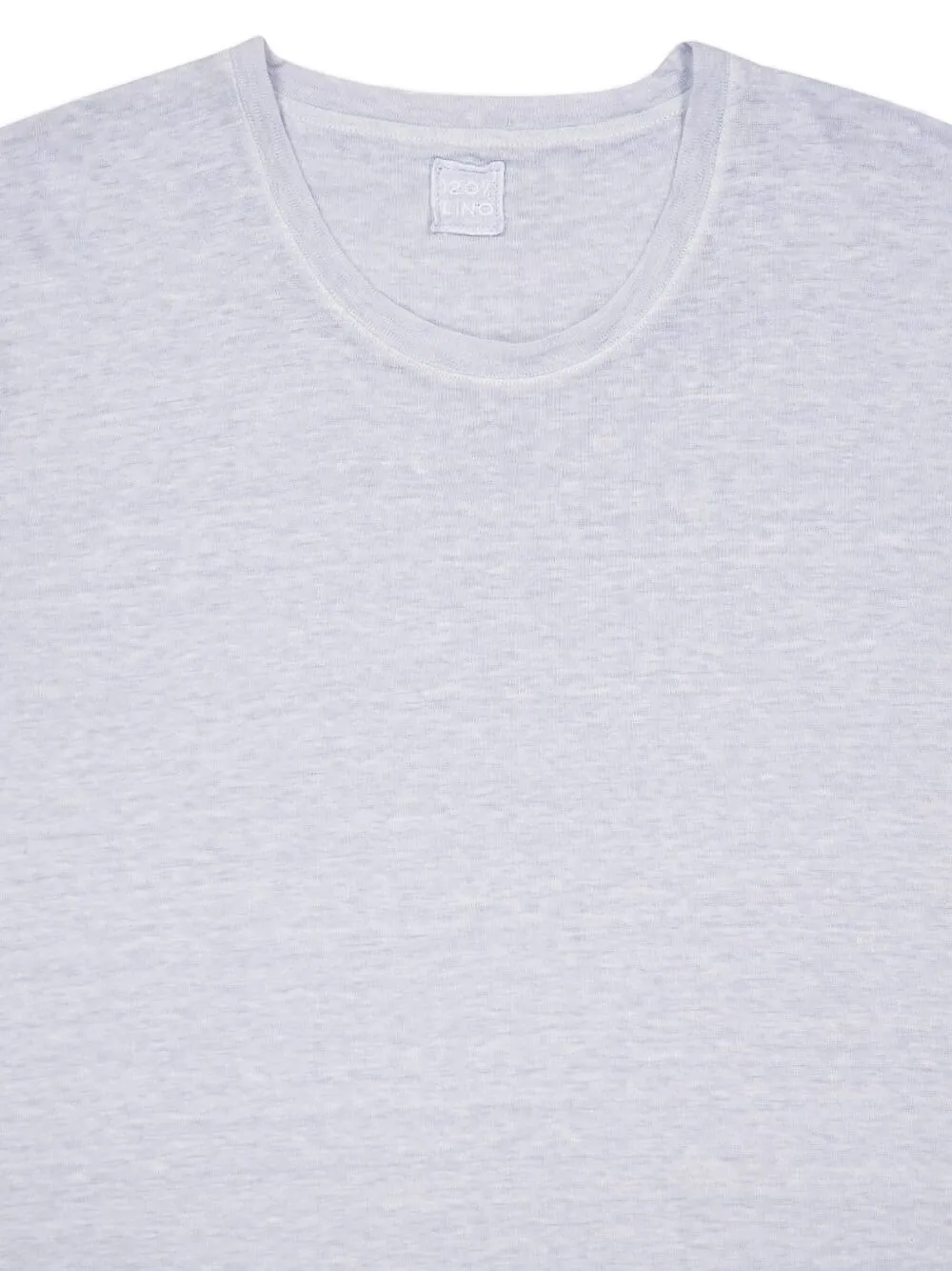 120% Lino Linen crew-neck T-shirt | White | FARFETCH PL