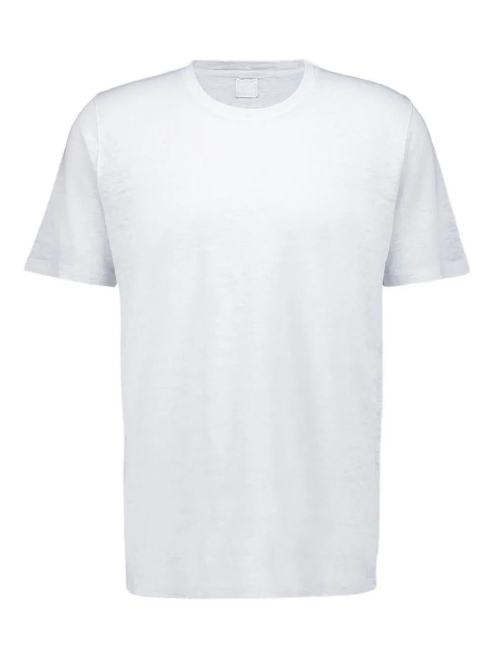 120% Lino linen crew-neck T-shirt | White | Image 1
